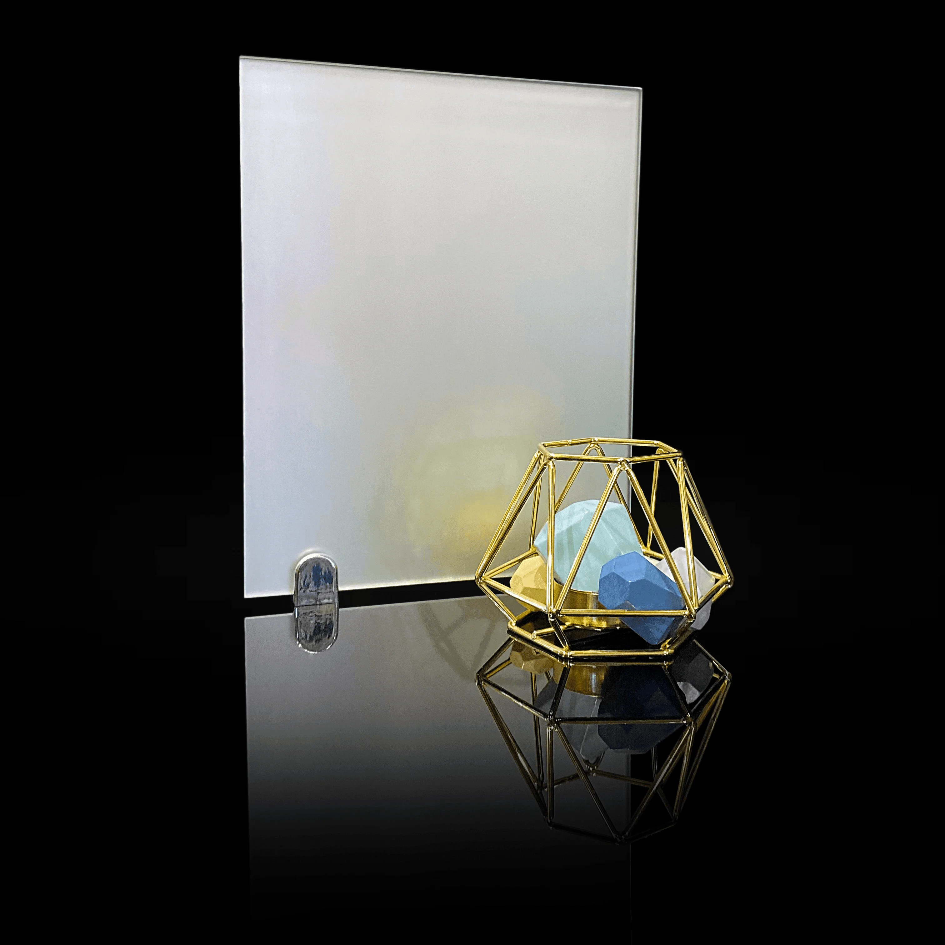 Дзеркало cрібло Сатин