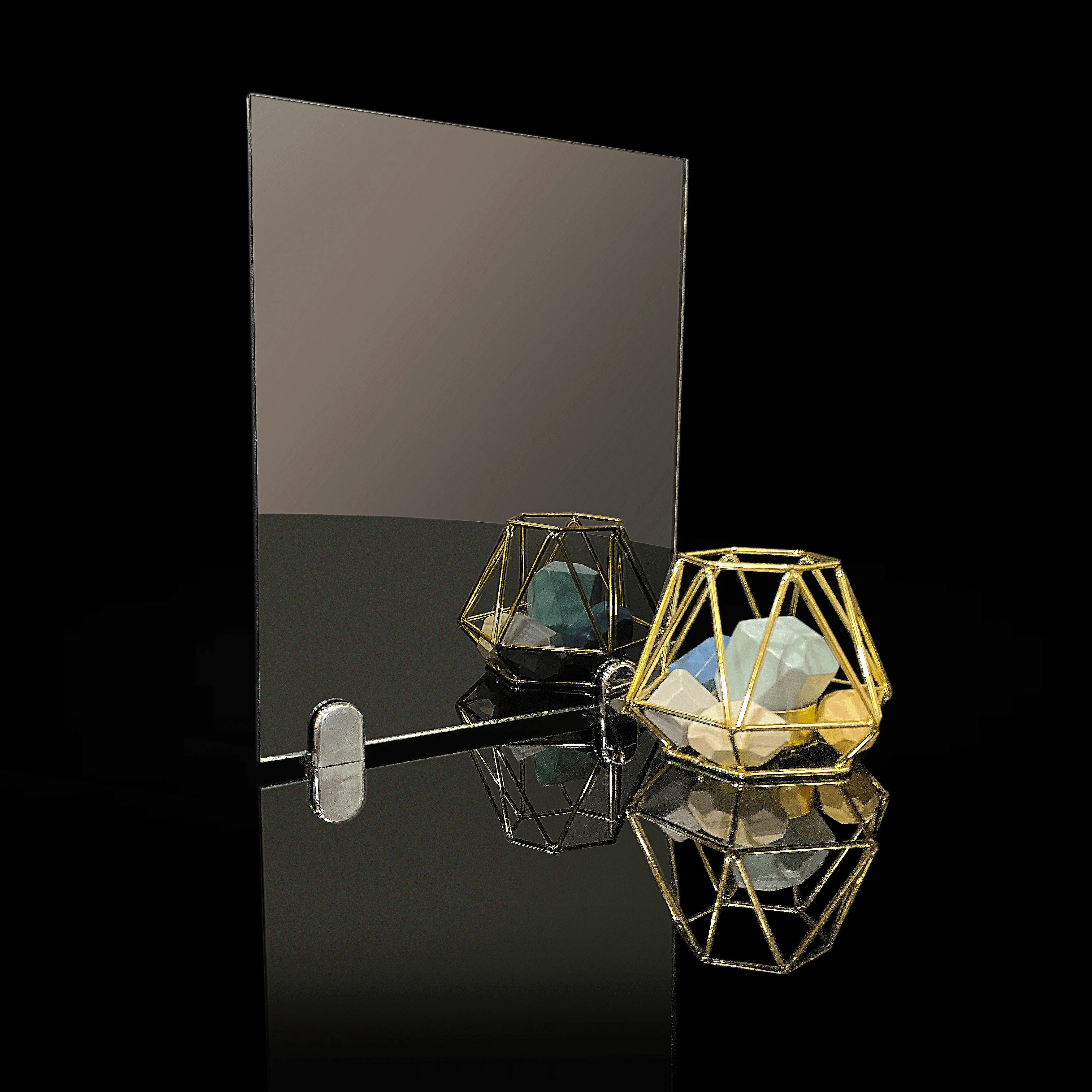 Зеркало графит-0